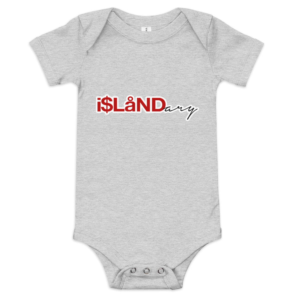 Red Islandary Baby short sleeve one piece