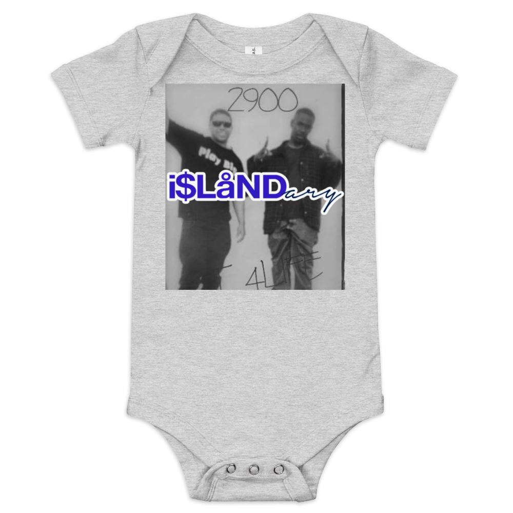 CT4L Blue Islandary Baby short sleeve one piece