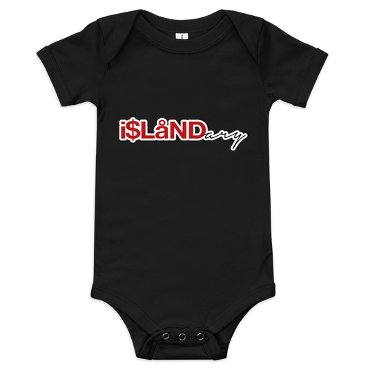 Red Islandary Baby short sleeve one piece