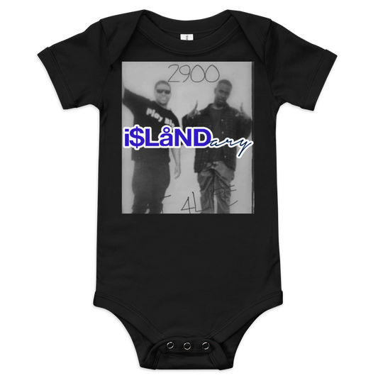 CT4L Blue Islandary Baby short sleeve one piece