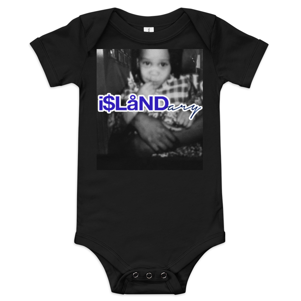 Baby Senda Blue Islandary FMLY Baby short sleeve one piece