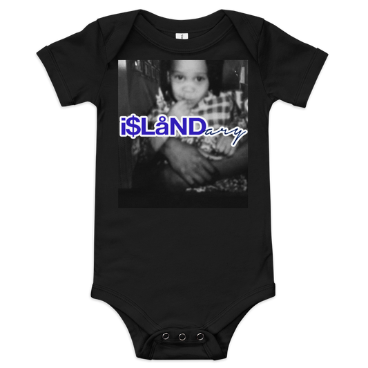 Baby Senda Blue Islandary FMLY Baby short sleeve one piece