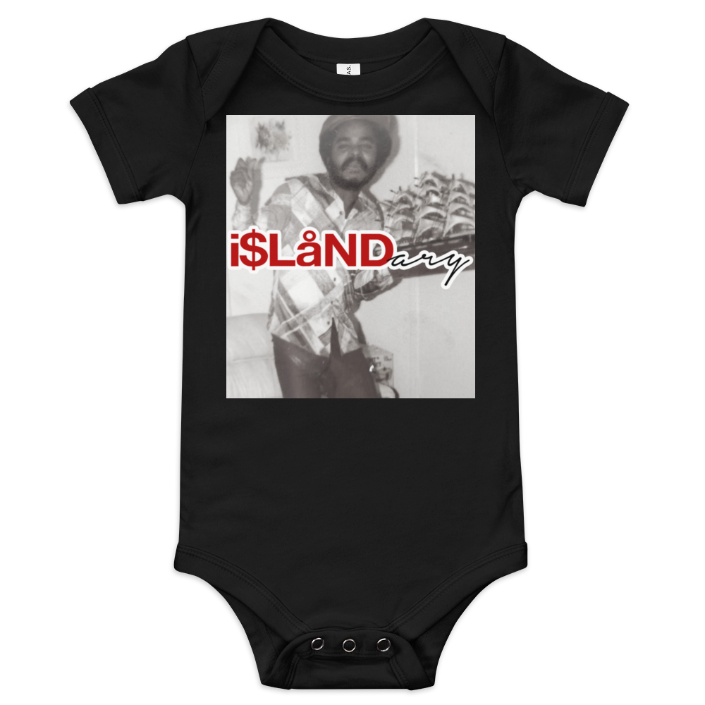 OG JB Red Islandary FMLY Baby short sleeve one piece