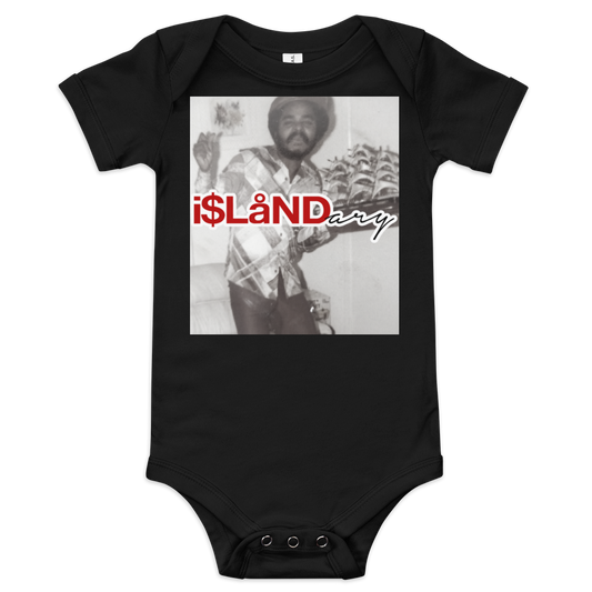 OG JB Red Islandary FMLY Baby short sleeve one piece