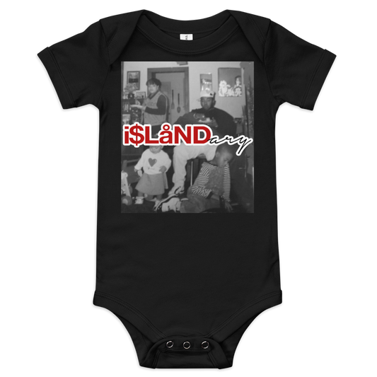 OG Herb Red Islandary FMLY Baby short sleeve one piece