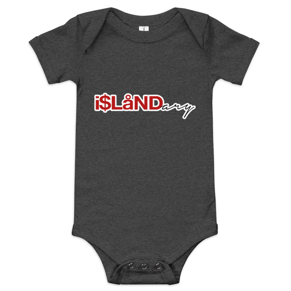 Red Islandary Baby short sleeve one piece