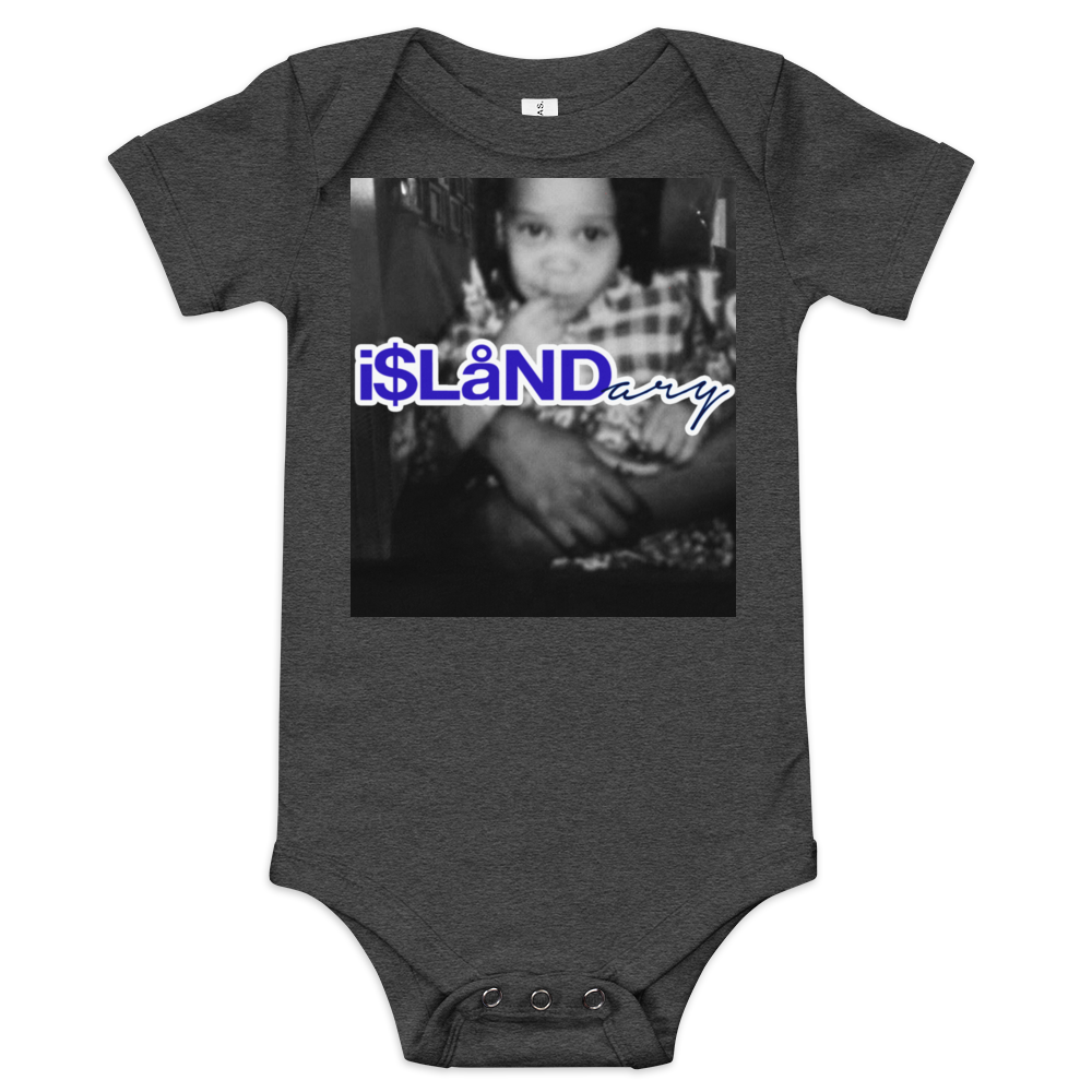 Baby Senda Blue Islandary FMLY Baby short sleeve one piece