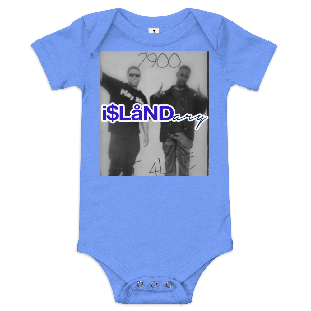 CT4L Blue Islandary Baby short sleeve one piece