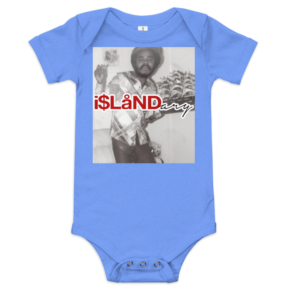 OG JB Red Islandary FMLY Baby short sleeve one piece