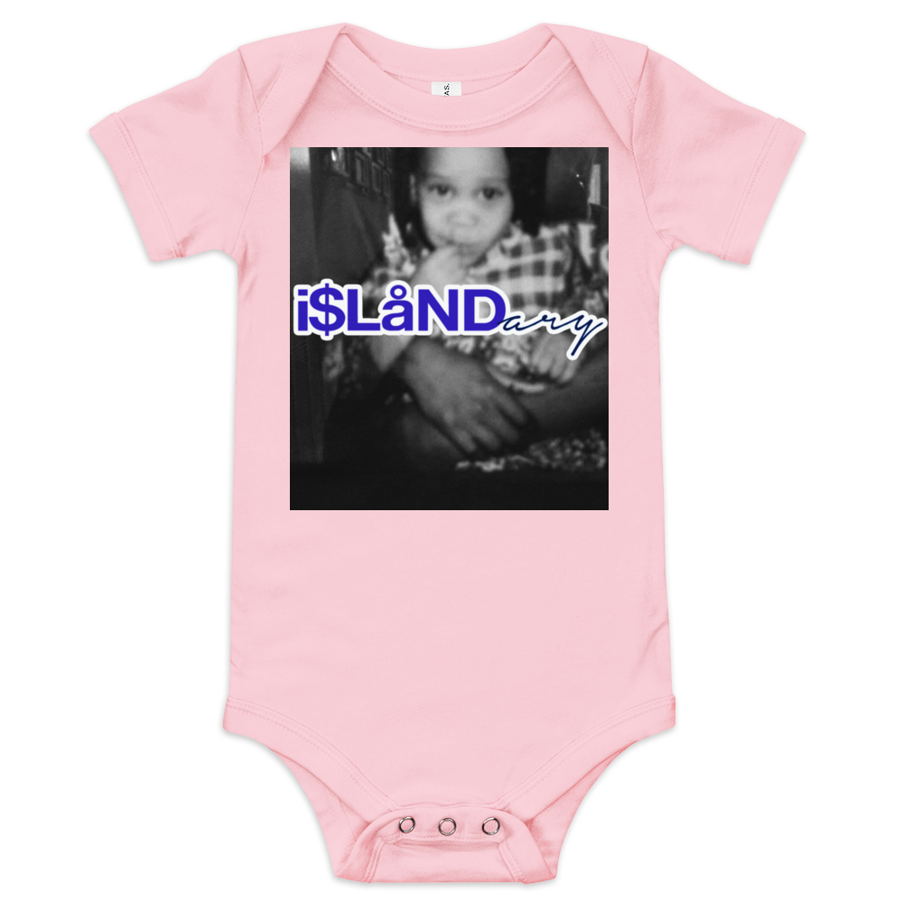 Baby Senda Blue Islandary FMLY Baby short sleeve one piece