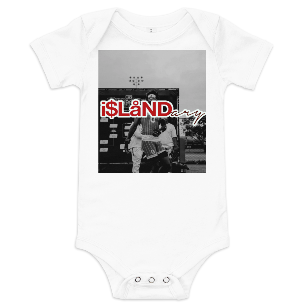 Showtime Jonah Red Islandary FMLY Baby short sleeve one piece