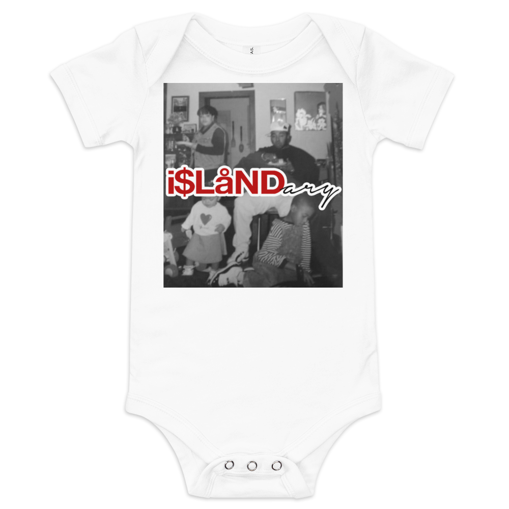 OG Herb Red Islandary FMLY Baby short sleeve one piece