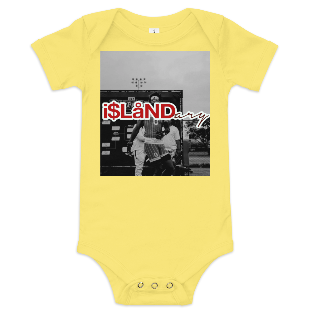 Showtime Jonah Red Islandary FMLY Baby short sleeve one piece