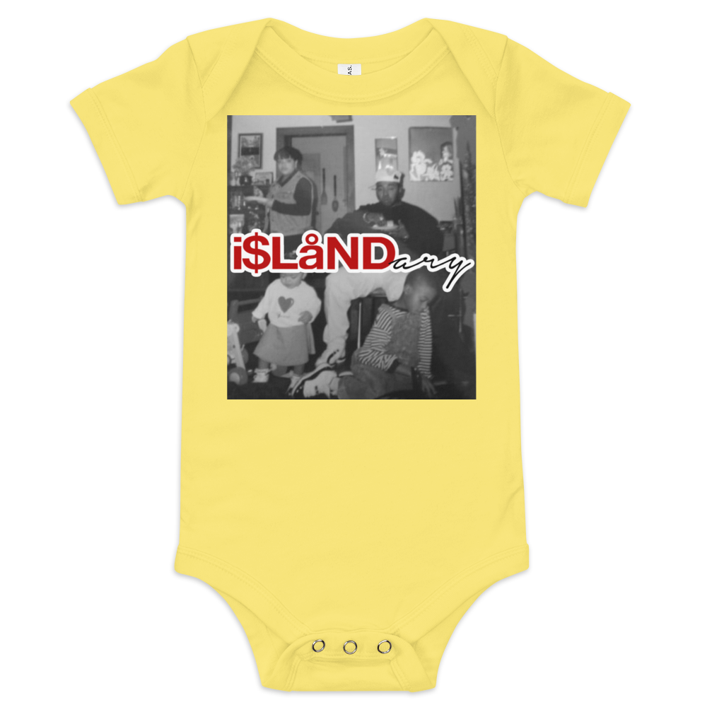 OG Herb Red Islandary FMLY Baby short sleeve one piece