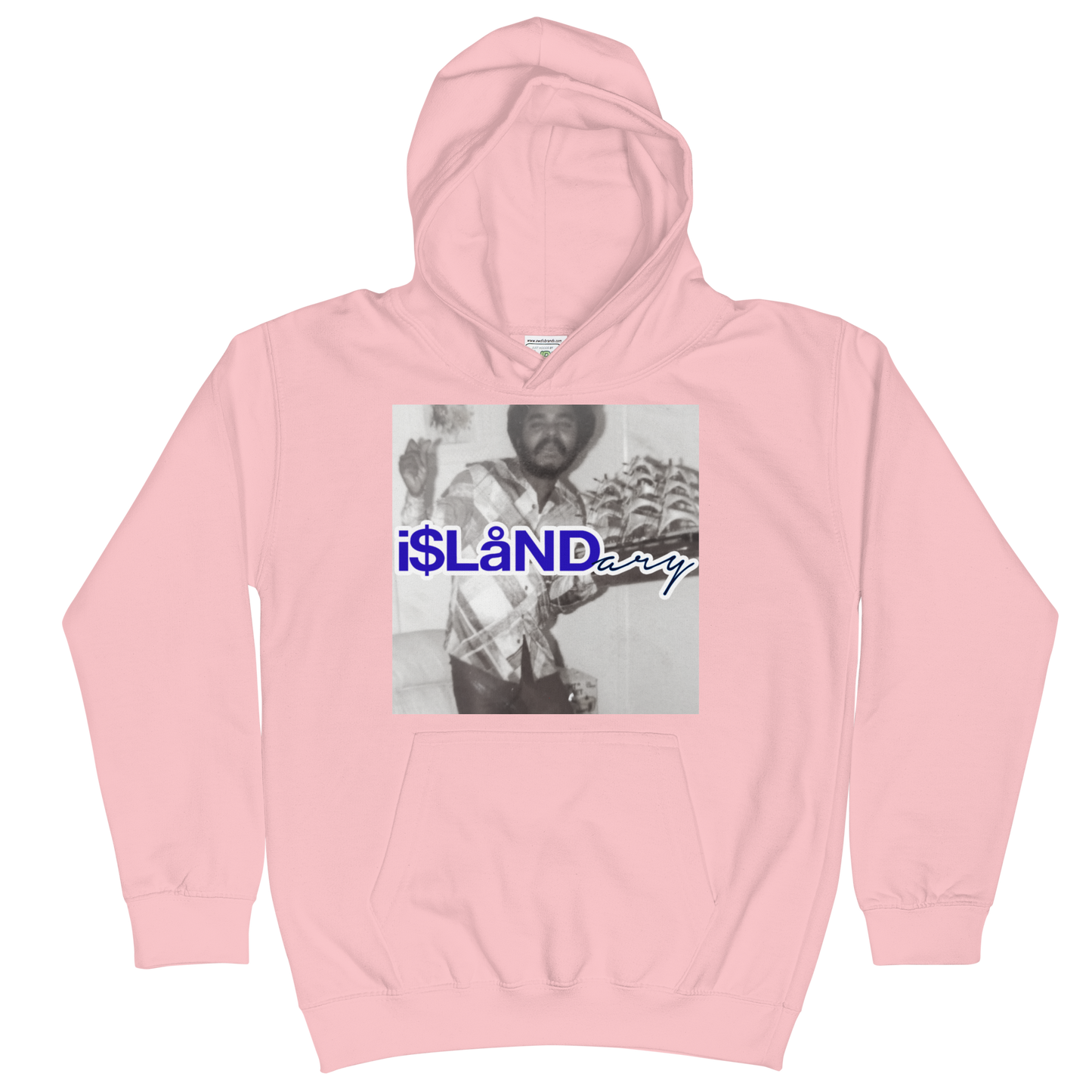 OG JB Blue Islandary FMLY Kids Hoodie