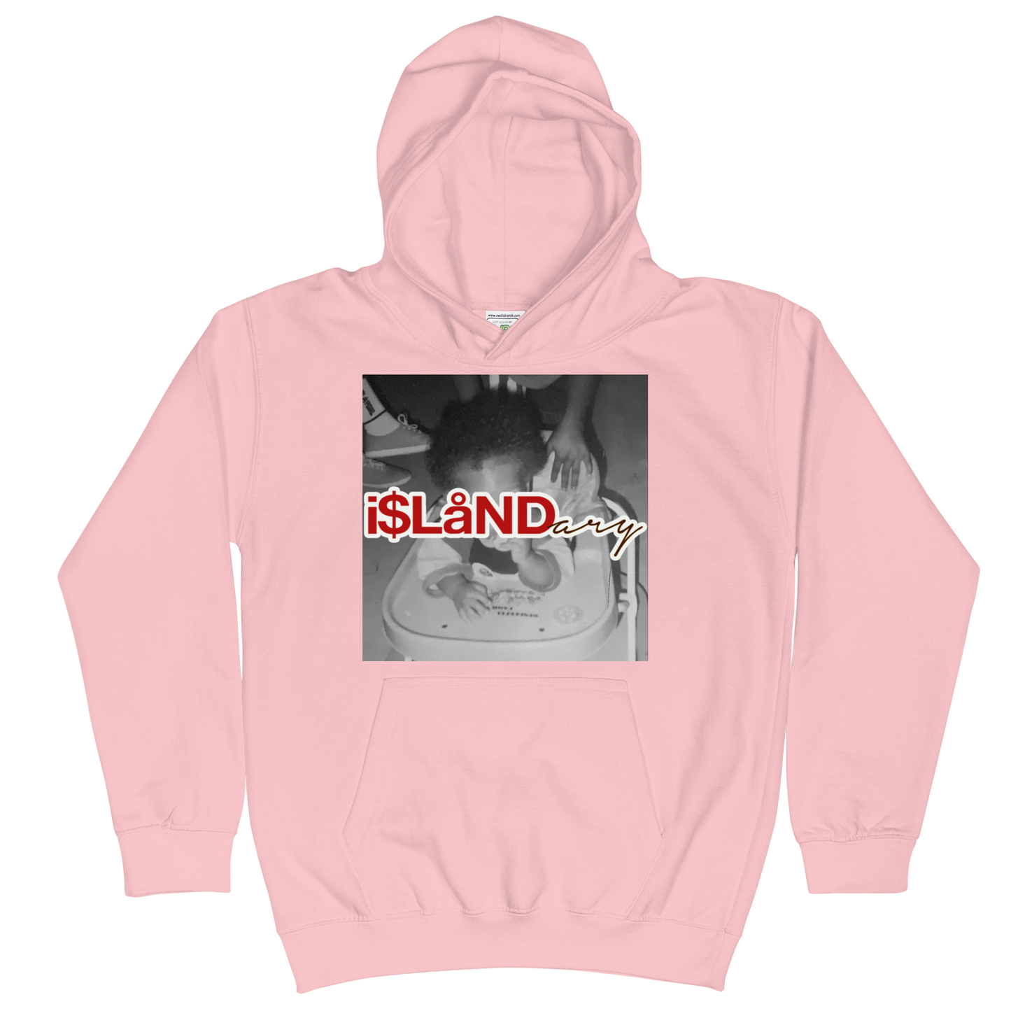 Baby B3rry Red Islandary FMLY Kids Hoodie