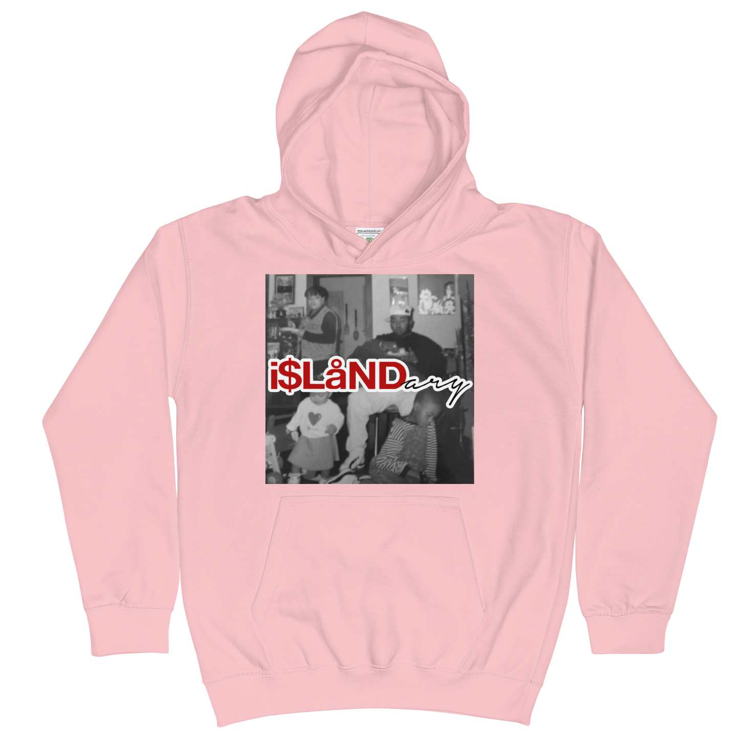 OG Herb Red Islandary FMLY Kids Hoodie