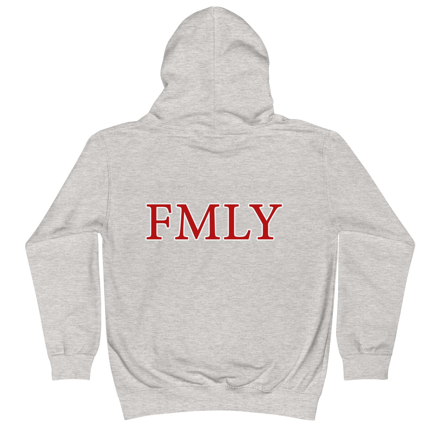 Ground 0 Jonah Red Islandary FMLY Kids Hoodie