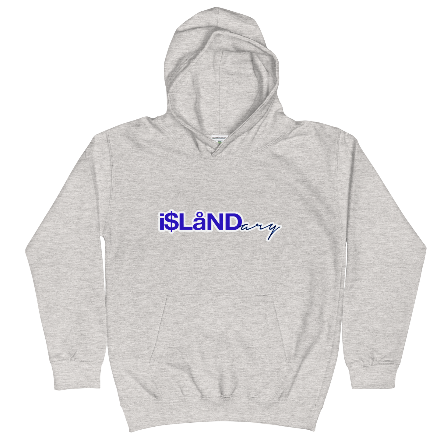 Blue Islandary Kids Hoodie