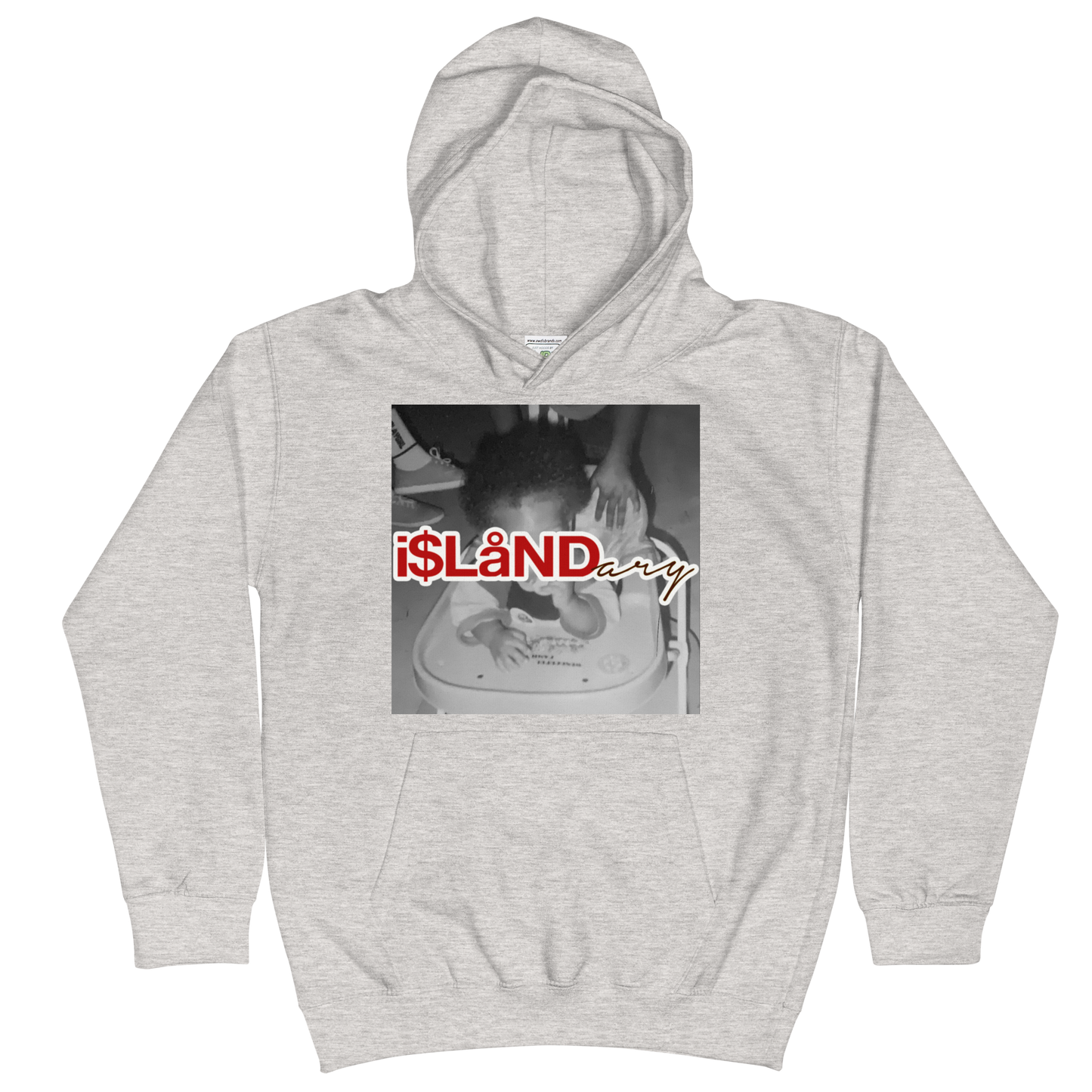 Baby B3rry Red Islandary FMLY Kids Hoodie