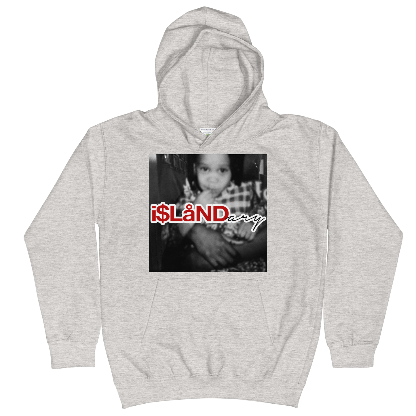 Baby Senda Red Islandary FMLY Kids Hoodie