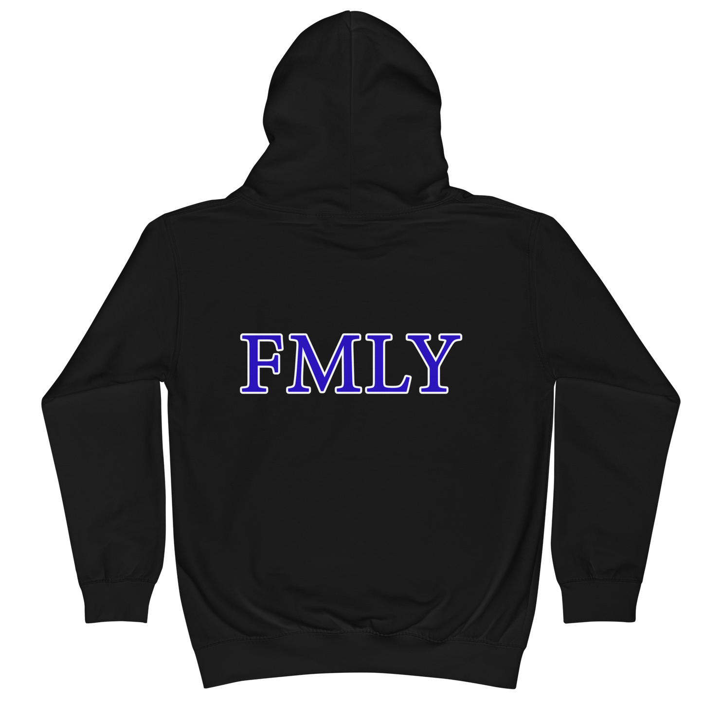 July 4th Blue Islandary FMLY Kids Hoodie