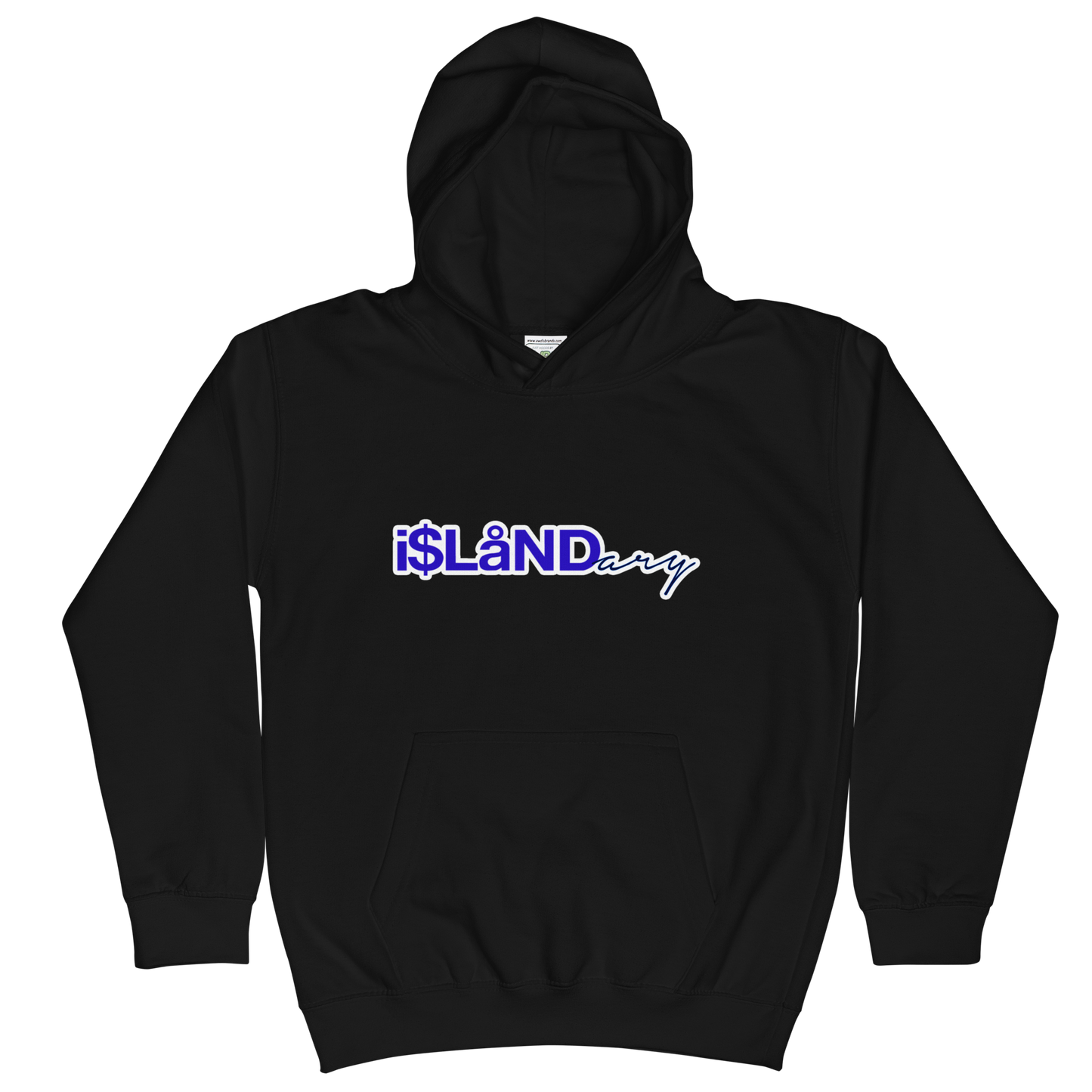 Blue Islandary Kids Hoodie