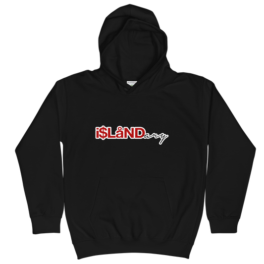 Red Islandary Kids Hoodie