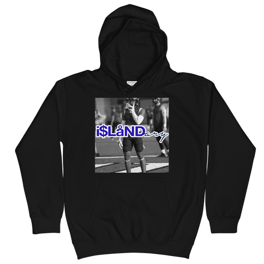 ZP Supercharged Blue Islandary FMLY Kids Hoodie