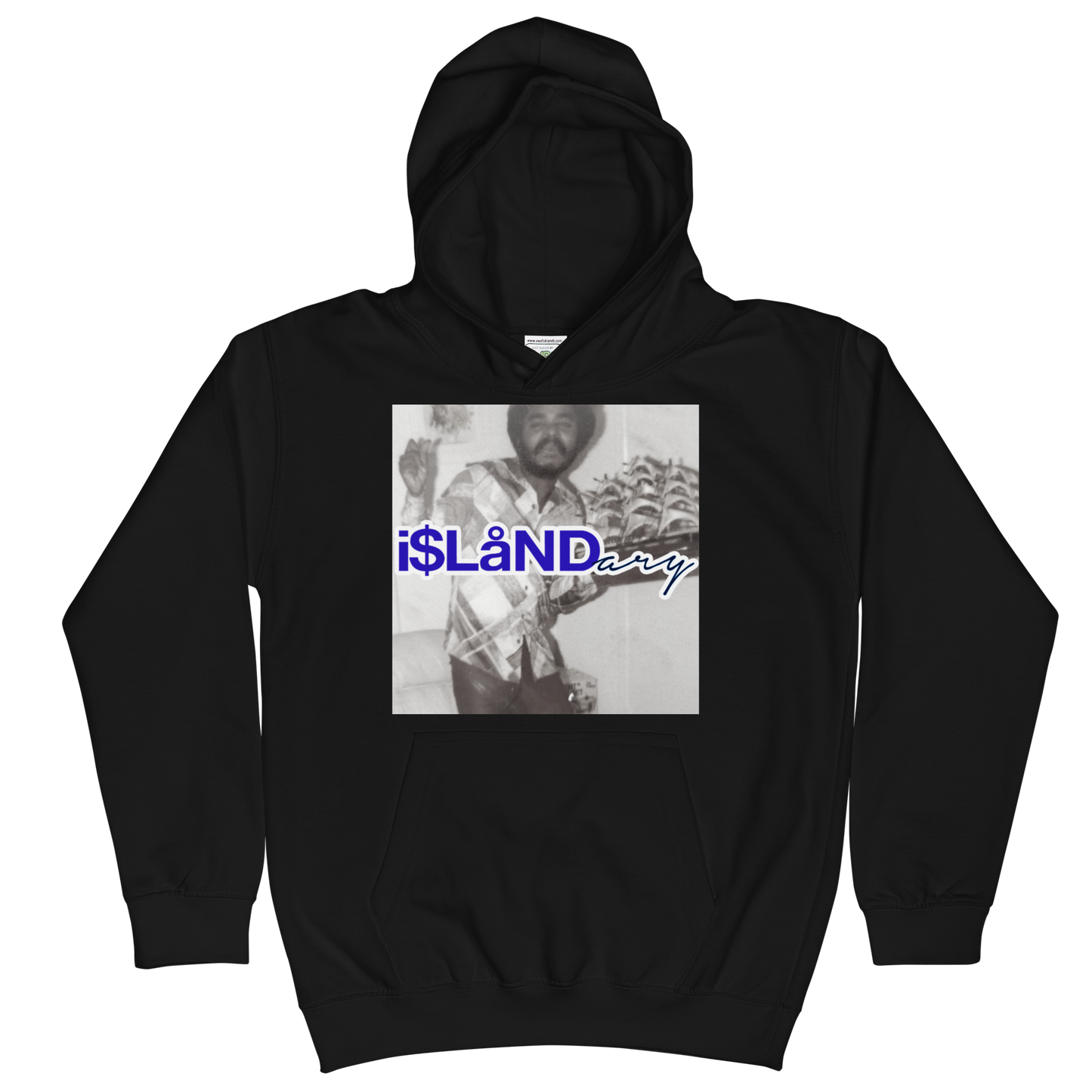 OG JB Blue Islandary FMLY Kids Hoodie