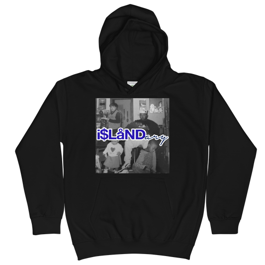 OG Herb Blue Islandary FMLY Kids Hoodie