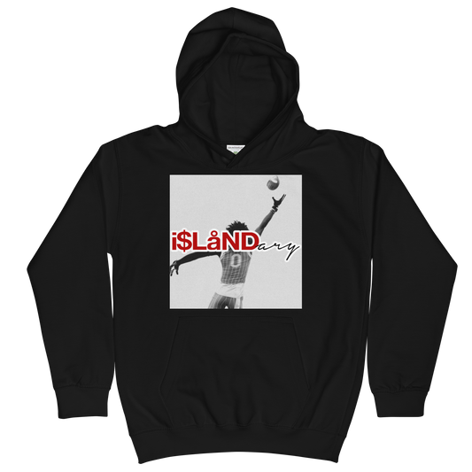 Ground 0 Jonah Red Islandary FMLY Kids Hoodie