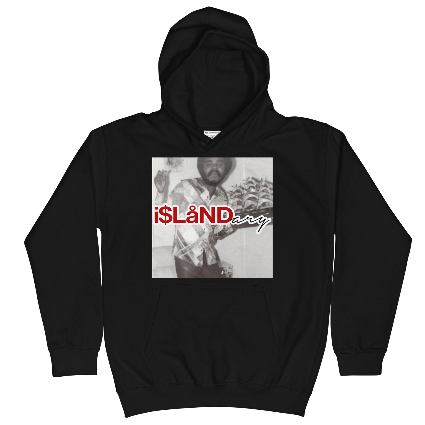 OG JB Red Islandary FMLY Kids Hoodie