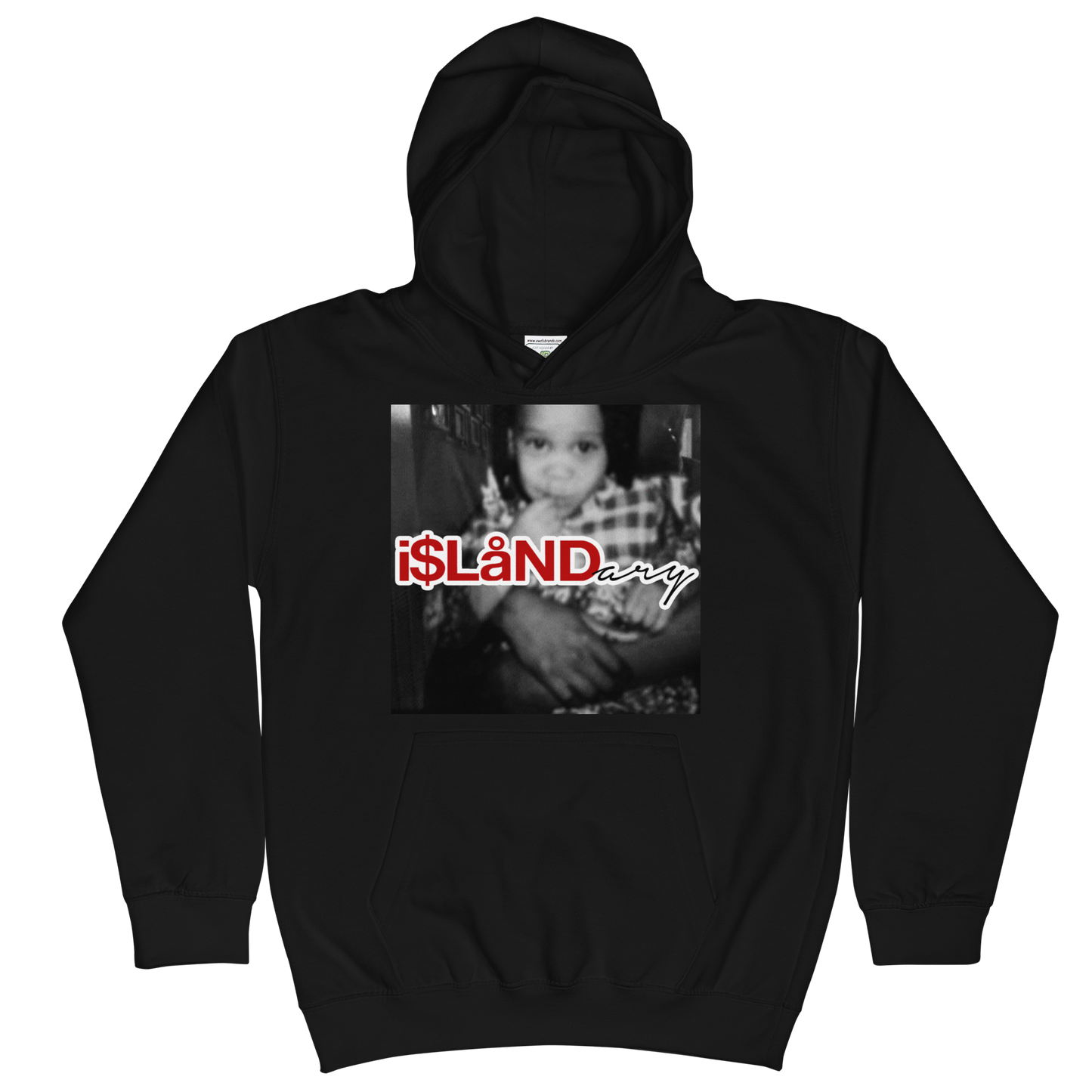 Baby Senda Red Islandary FMLY Kids Hoodie