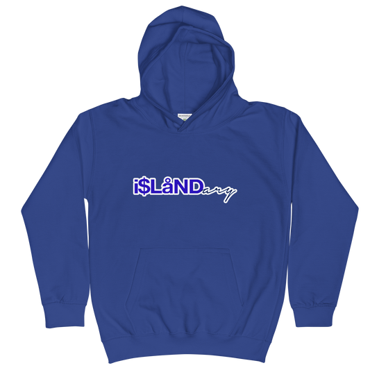 Blue Islandary Kids Hoodie