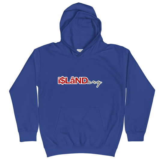 Red Islandary Kids Hoodie