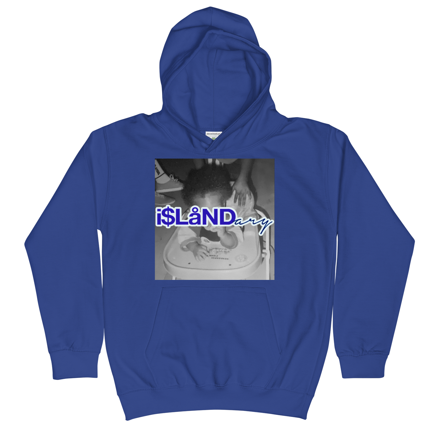 Baby B3rry Blue Islandary FMLY Kids Hoodie