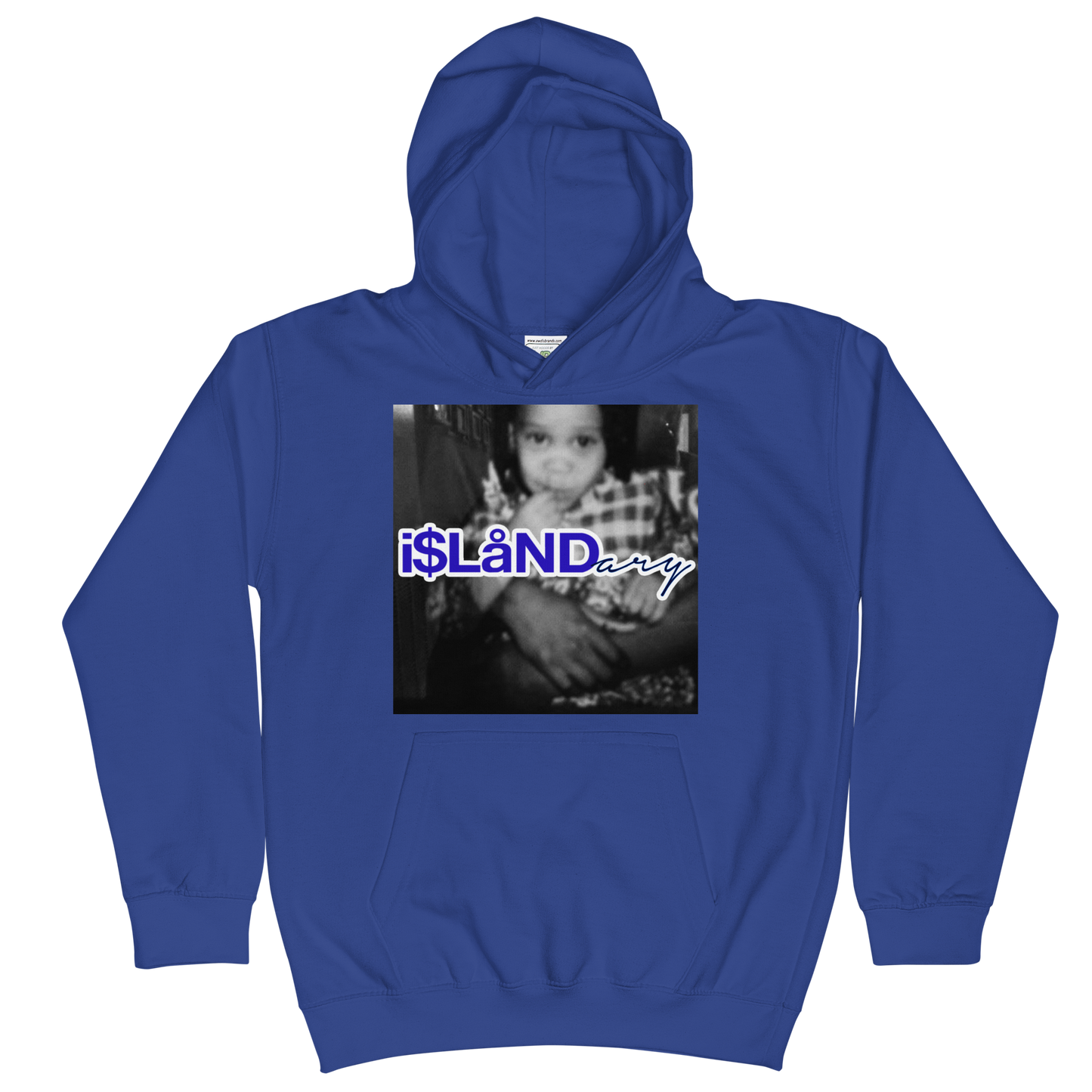 Baby Senda Blue Islandary FMLY Kids Hoodie