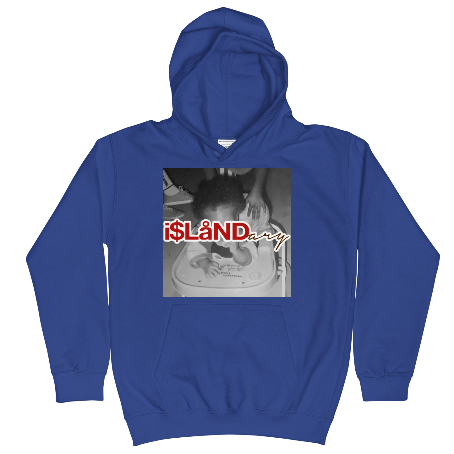 Baby B3rry Red Islandary FMLY Kids Hoodie