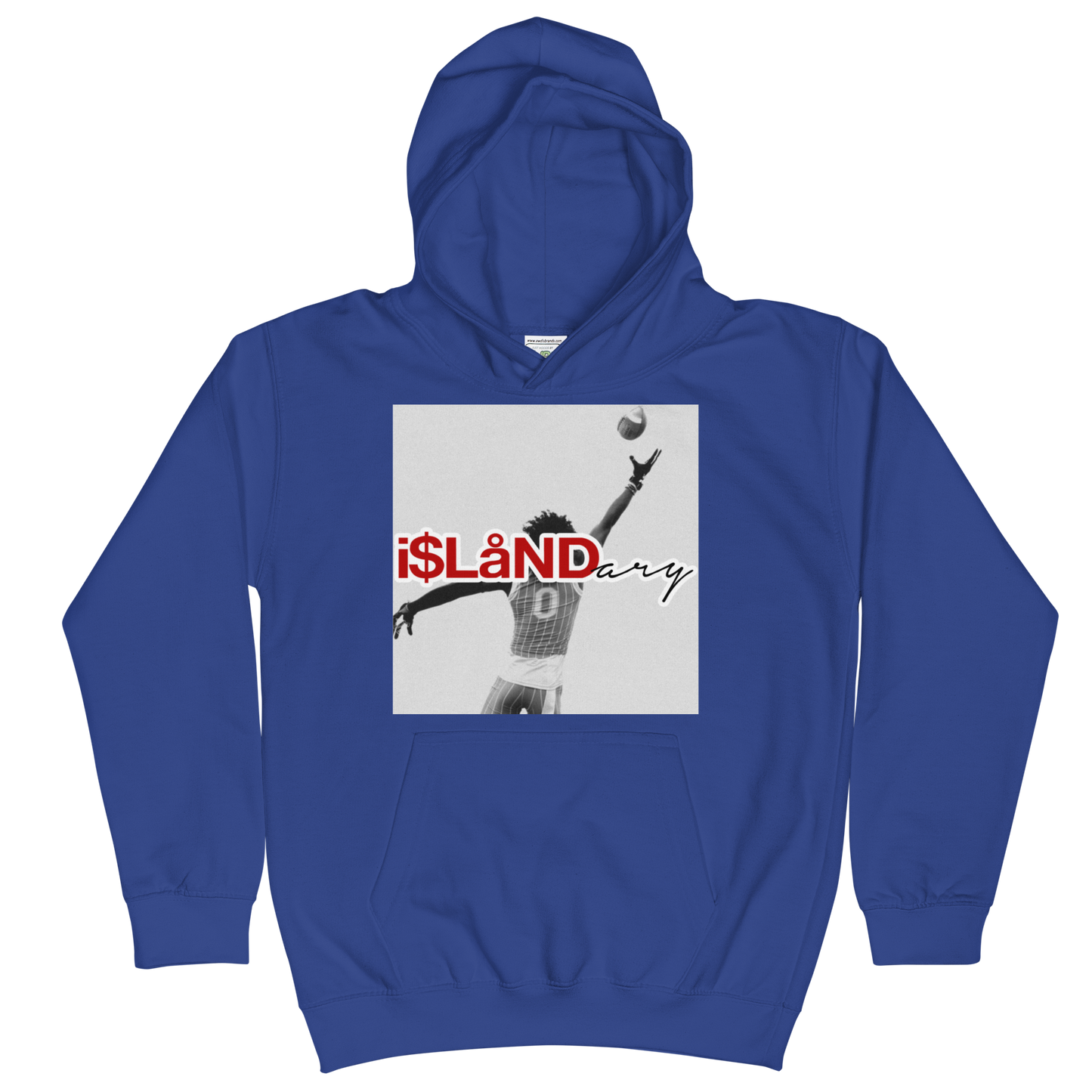 Ground 0 Jonah Red Islandary FMLY Kids Hoodie