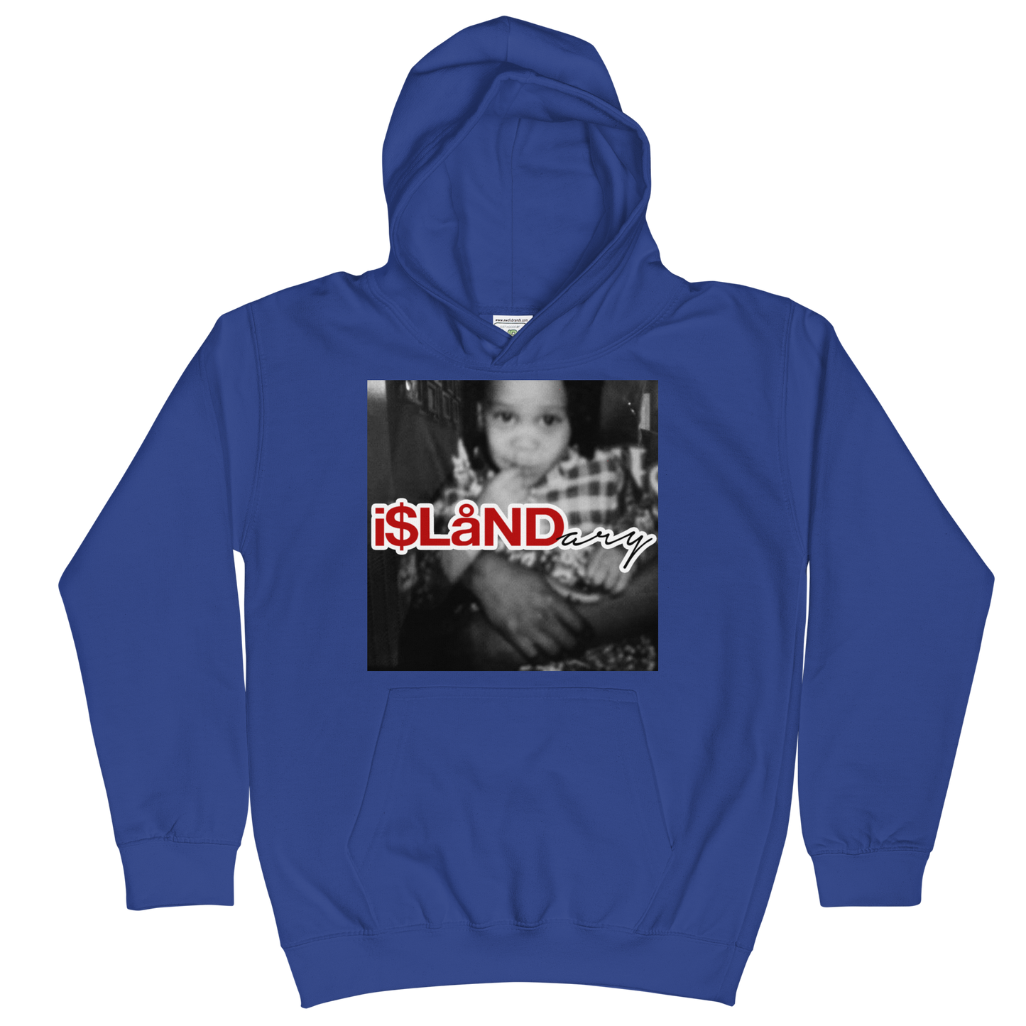 Baby Senda Red Islandary FMLY Kids Hoodie