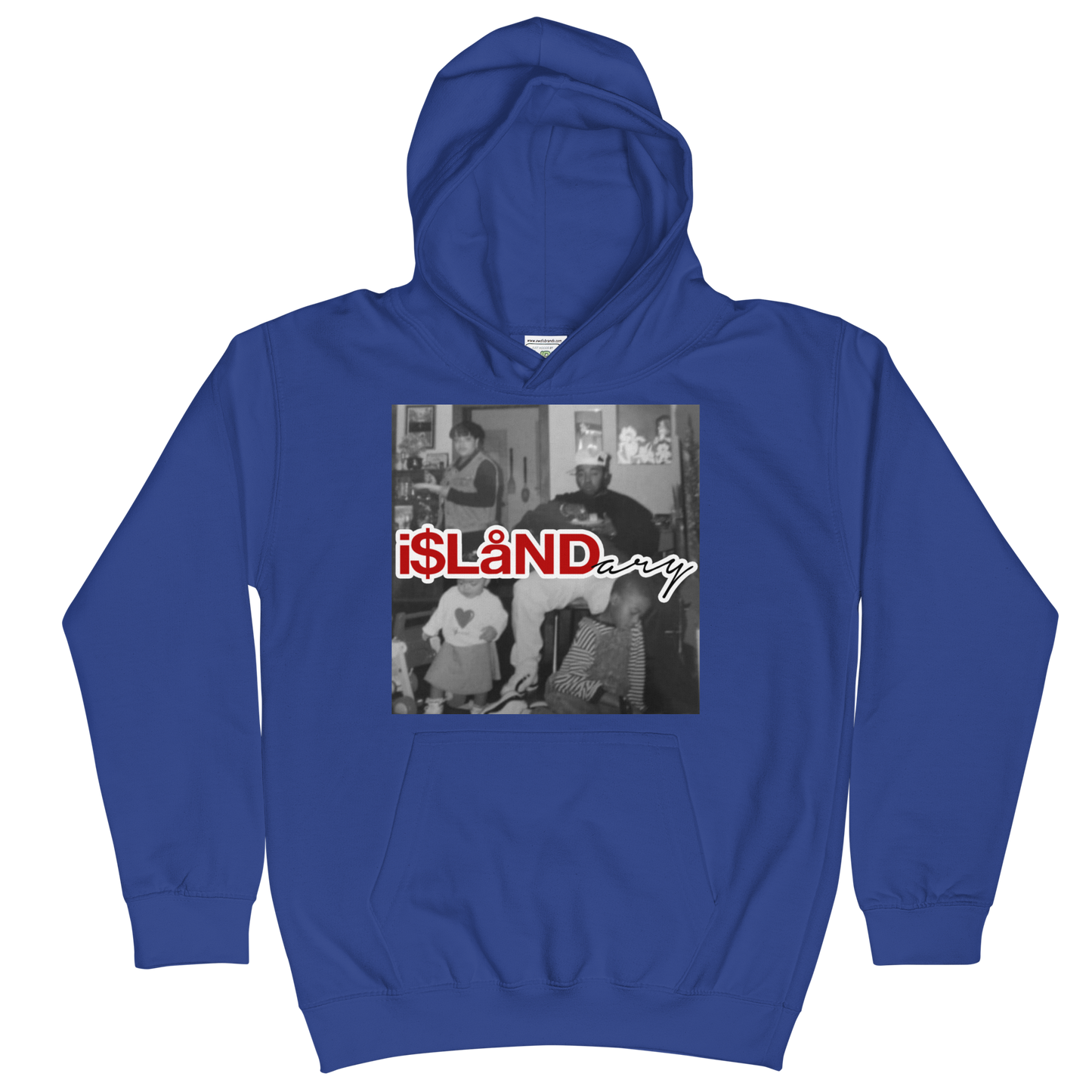 OG Herb Red Islandary FMLY Kids Hoodie