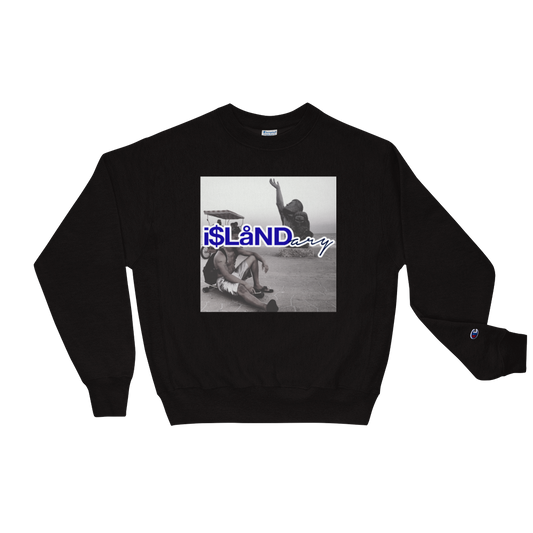 Seawall Blue Islandary FMLY Champion Sweatshirt