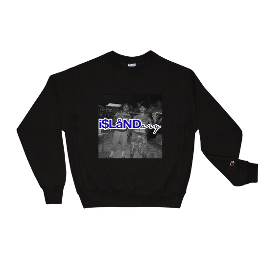 July 4th Blue Islandary FMLY Champion Sweatshirt