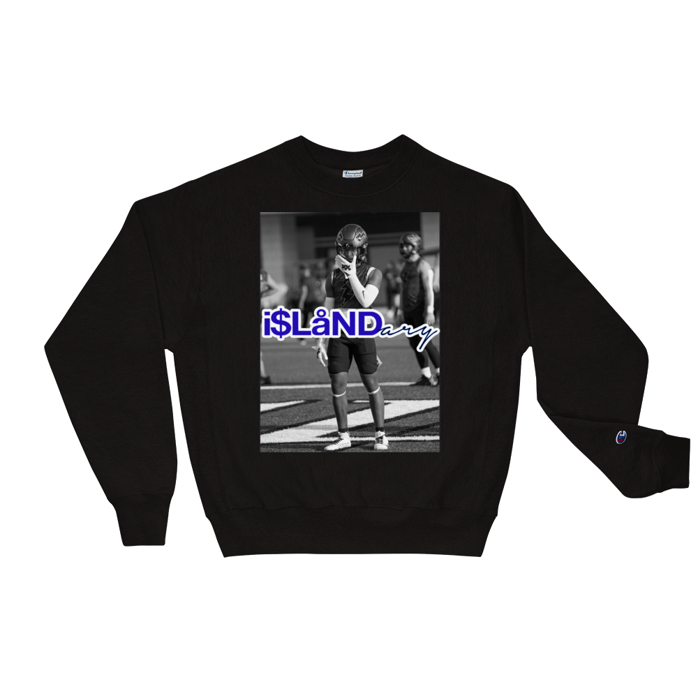 ZP Supercharged Blue Islandary FMLY Champion Sweatshirt