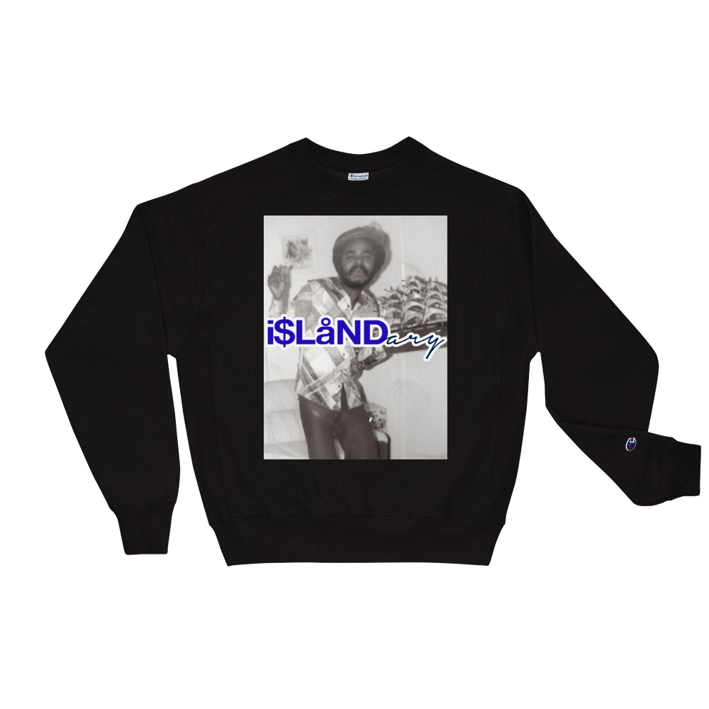 OG JB Blue Islandary FMLY Champion Sweatshirt