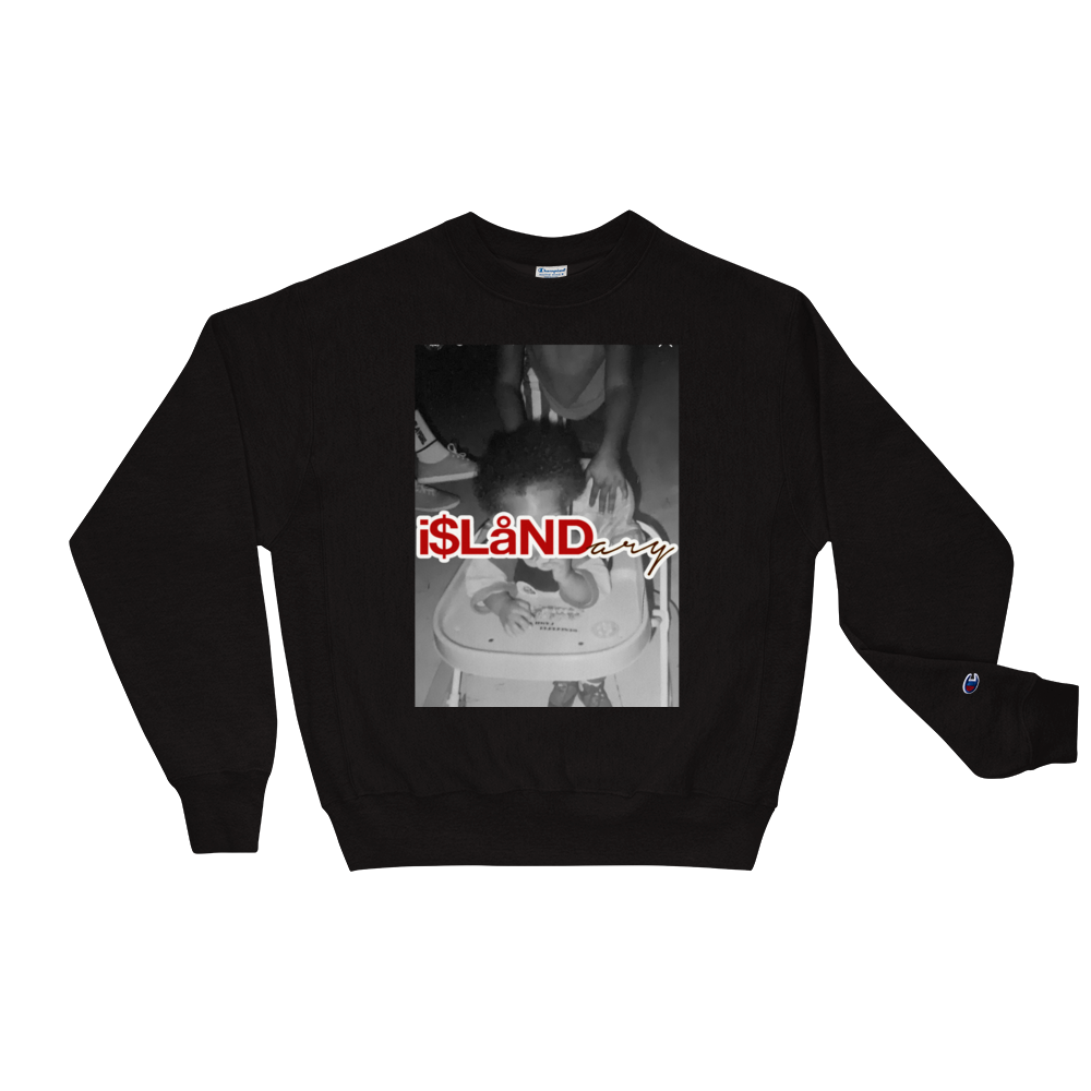 Baby B3rry Red Islandary FMLY Champion Sweatshirt