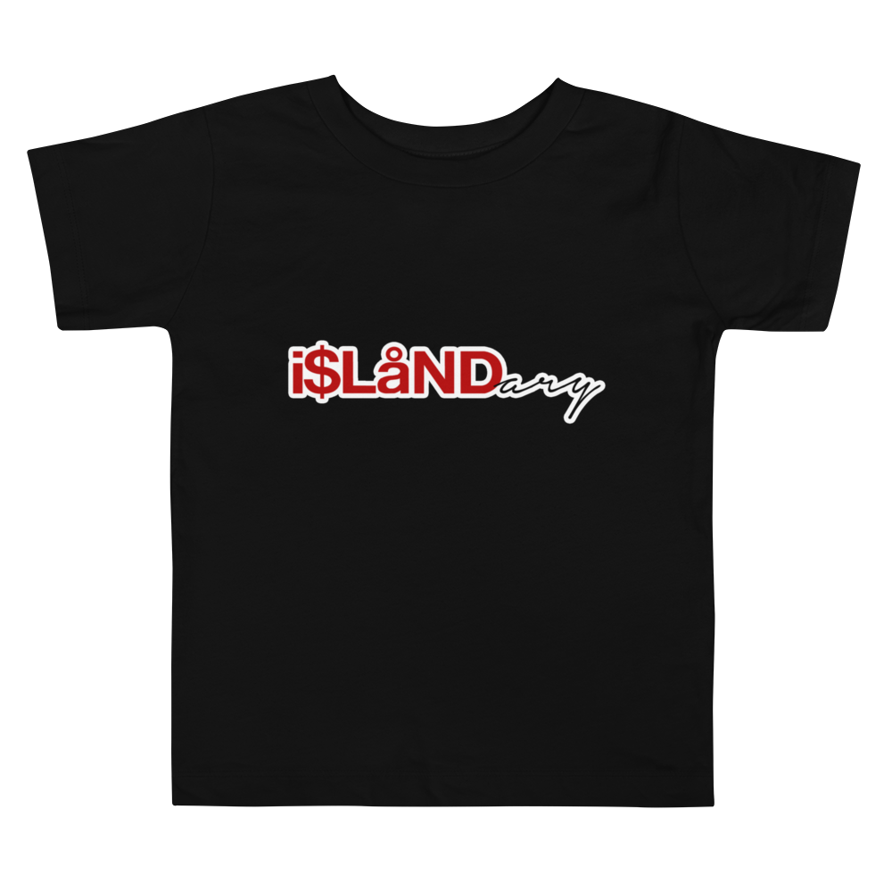 Red Islandary Toddler Short Sleeve Tee