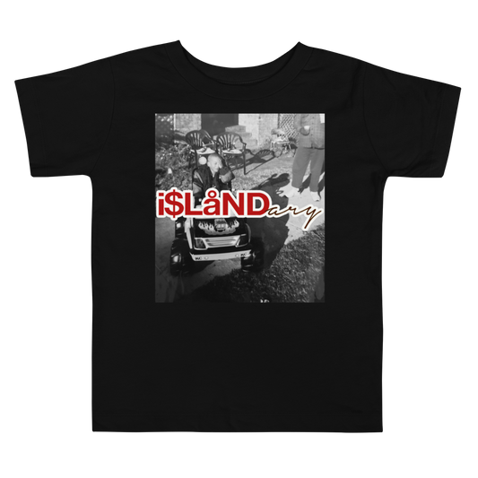 B3rry Big Wheel Red Islandary FMLY Toddler Short Sleeve Tee