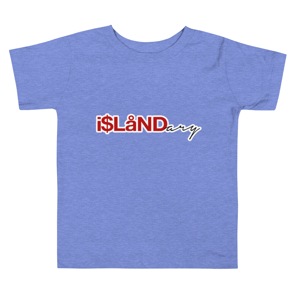 Red Islandary Toddler Short Sleeve Tee